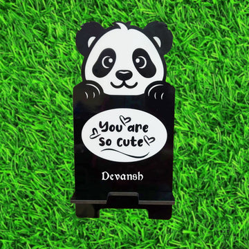 Chillaao Personalised Cute Panda Mobile Stand