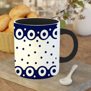 Chillaao Evil eye Inner Color Black Mug