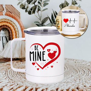 Chillaao Personalized Be mine Yeti Mug