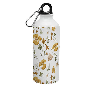 BeautifulYellowFlowers SingleWalled WaterBottle 600ml