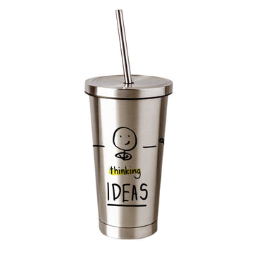 Ideas Stainless steel tumbler 470ml (16oz)