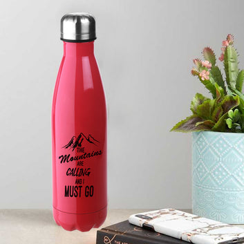 Mountains Are Calling Red Cola Bottle 500ml