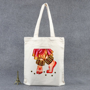 Chillaao The Kathak Legs tote bag