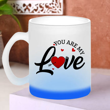 Chillaao Personalized You are my Love Frosted  Mug
