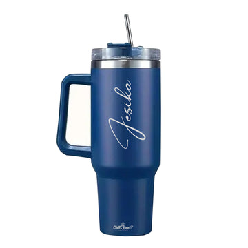 Personlised Stanley mug ( Blue )