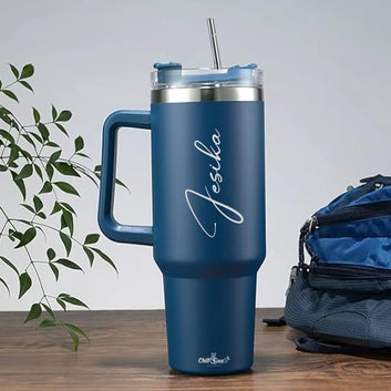 Personlised Stanley mug ( Blue )