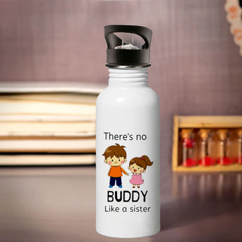 Chillaao There Is No Buddy Like Sister Sipper Bottle