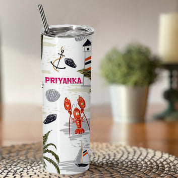 Chillaao Personalised Steel Tumbler