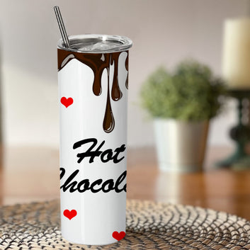 Chillaao hot chocolate  skinny tumblers