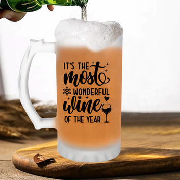 Chillaao it's the most wonderful time of the year Beer Mug