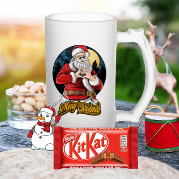 Chillaao Merry Christmas Beer Mug