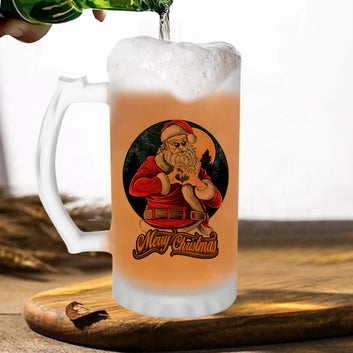 Chillaao Merry Christmas Beer Mug