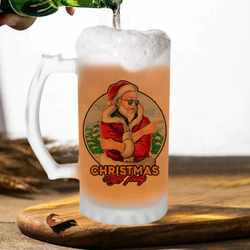 Chillaao Christmas Night Party Beer Mug