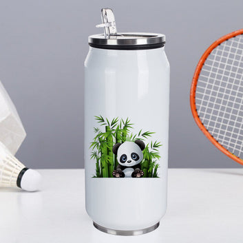 Chillaao Cute Panda Bamboo Tree Coke Can