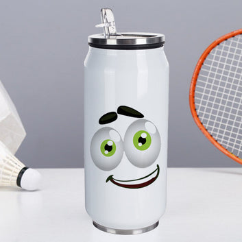 Chillaao Cute Smile Face Coke Can