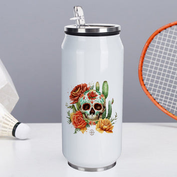 Chillaao Cactus Skull Coke Can