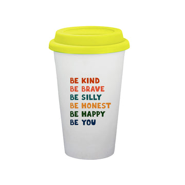 Chillaao Be Kind Be Brave Yellow Lid