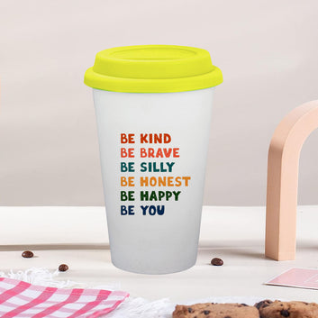 Chillaao Be Kind Be Brave Yellow Lid