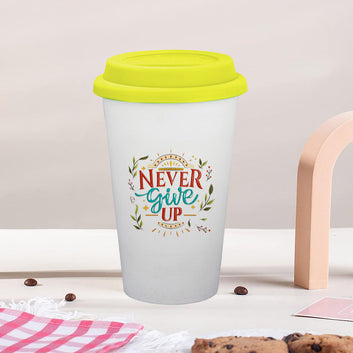 Chillaao Never Give Up Yellow Lid