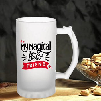 Chillaao My Magical Friends Frosted Beer Mug
