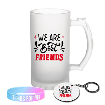 Chillaao You Are My Best Friend Frosted Beer Mug