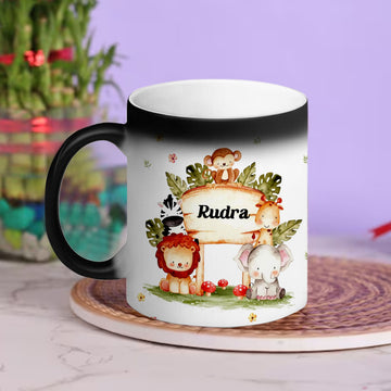 Chillaao Personalised Cute woodland animal Magic Mug