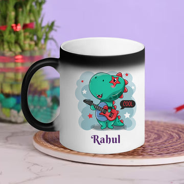 Chillaao Personalised Cool Dino Magic Mug