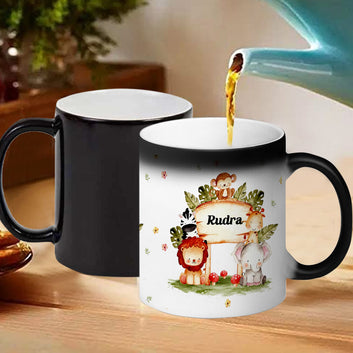 Chillaao Personalised Cute woodland animal Magic Mug