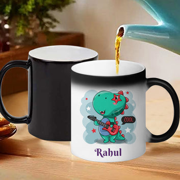 Chillaao Personalised Cool Dino Magic Mug
