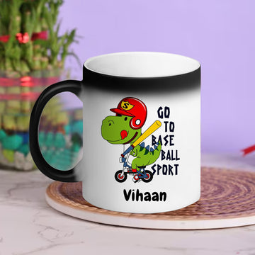 Chillaao Personalised Go TO Base Boll  Magic Mug