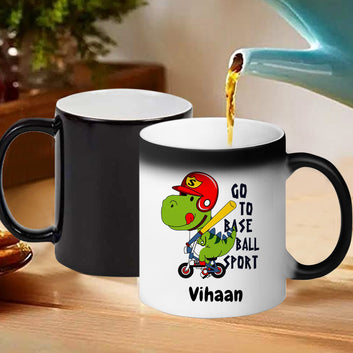 Chillaao Personalised Go TO Base Boll  Magic Mug