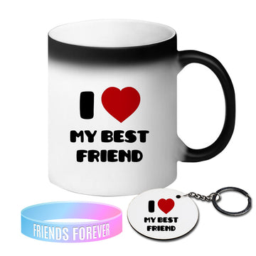 Chillaao I love my best Friend Magic Mug