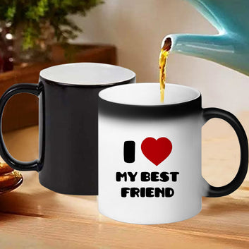 Chillaao I love my best Friend Magic Mug