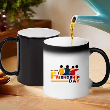 Chillaao Happy friendship Day Magic Mug