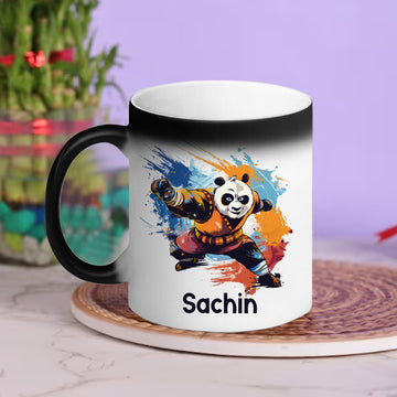 Chillaao Personalised Panda Magic Mug