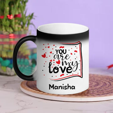 Chillaao Personalised You are my love Magic Mug