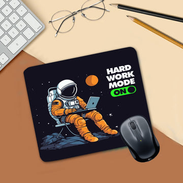 Chillaao Hard Work Mode On Mouse Pad