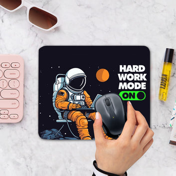 Chillaao Hard Work Mode On Mouse Pad