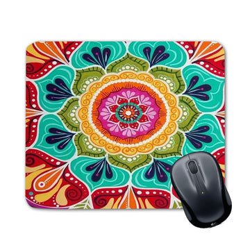 Chillaao Mandala Flower Pattern Mouse Pad