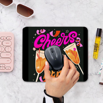 Chillaao All Need Is Love Flower Mouse Pad