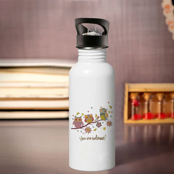 Chillaao you are owlsome sipper bottle