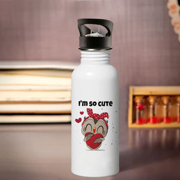 Chillaao I am so cute owl  sipper bottle