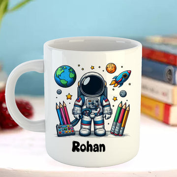 Chillaao Personalised Cute Astronaut White Mug