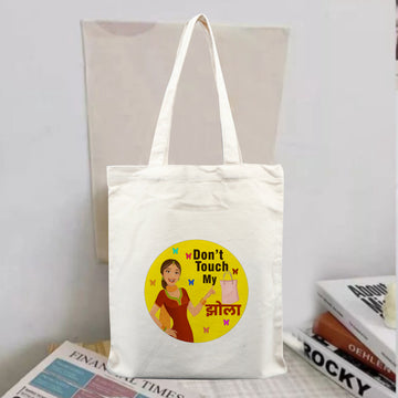 Chillaao Don't Touch My Zola Tote Bag