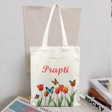 Chillaao Flores de primavera  Personalised Tote Bag