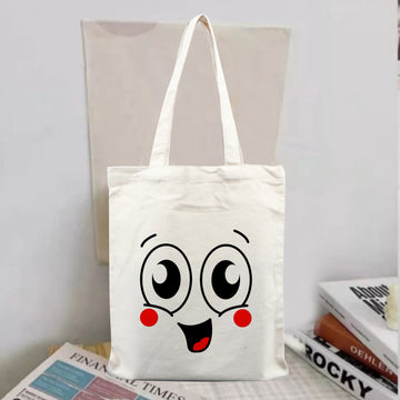 Chillaao Smiley face tote bag