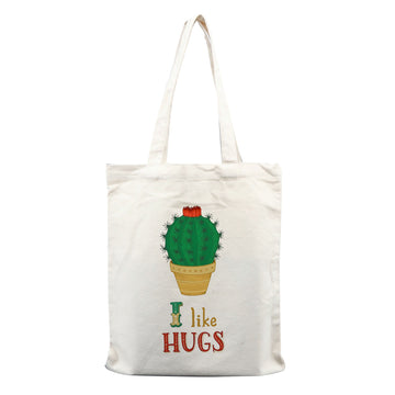 Chillaao I like hugs  tote bag