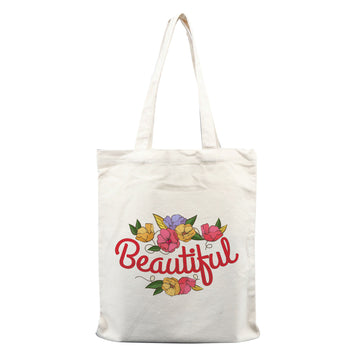 Chillaao beautiful flowers tote bag