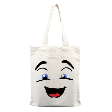 Chillaao Smiley face tote bag