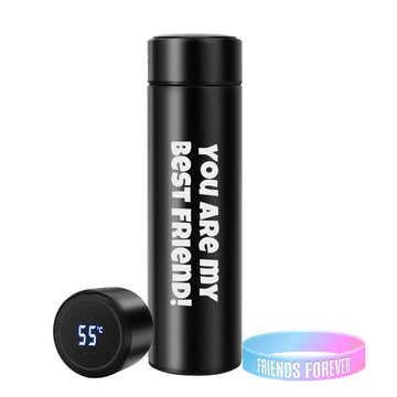 Chillaao You Are My Best Friends Temperature Bottle